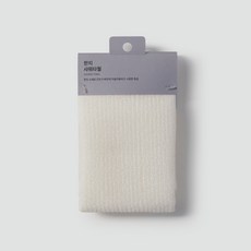 JAJU 한지 샤워타월 486976, FR, 라이트 베이지, 1개