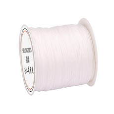 無品牌 72號玉線 手工編織繩 DIY項鍊吊墜繩, 白色., 72#2qi發, 1個