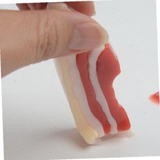 삼겹살 스퀴시 말랑말랑 촉감놀이 스트레스볼 주물럭 힐링토이, 상세페이지 참조, 1개