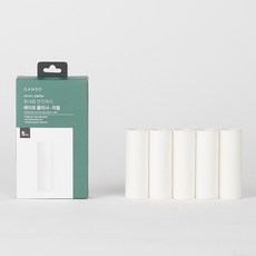 GANSO 簡易便攜式除塵膠帶清潔器補充裝 5 件裝, 2個