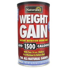 Naturade 高蛋白奶昔粉, 1個, 480克