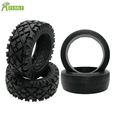 170x60/80mm 내마모성 전지형 앞/뒤 타이어 또는 스킨 키트 (1/5 HPI ROFUN ROVAN KM BAJA 5B SS 버기 RC, 21 Front Black Style1
