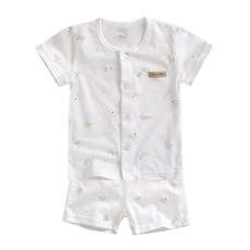 그린베베 여름 영유아용 토끼고미 쟈가드내의(반팔)