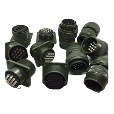 KUKDONG MS3102A系列 軍規械外插座 11P公母端連接器 24-20P 公端, 1個, 24-20P 公端 (9P)-現貨