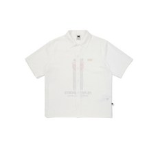 매장정품 코닥 KODAK 플래시 패턴 자가드 반팔 셔츠 IVORY K5323LWTO1IVR 169092