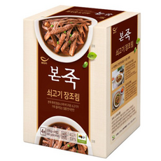 부드러운 쇠고기 장조림 본죽 코스트코, 680g, 1박스