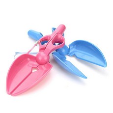 1+1 도그팜 강아지 배변처리 가위삽 배변집게 파랑, 2개