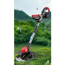 하이굿럭 예초기 제초 전기 40V 배터리 벌초, 파워킹 1 10셀, 1개, 기본 색상