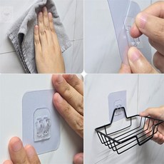 한송스토어 부착식 받침대 주방낮은받침대, 실버, 1개