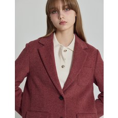 [르오트(LeOT)] 테일러드카라 클래식 울블렌디드 투버튼 울재킷