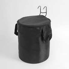 간편걸이식 자전거 바구니 원통형 킥보드가방, 1개