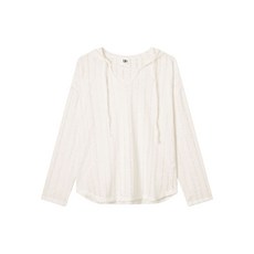 b+ab 스트라이프 후드 탑