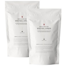 방앗간청년 압력으로 쪄서 볶은 호박팥차 삼각티백, 1g, 50개입, 2개