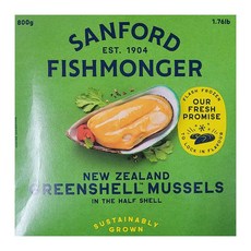 그린쉘 냉동 자숙그린홍합 800g, 1개