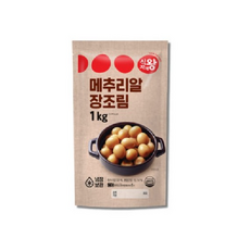 식자재왕 메추리알 장조림, 3개, 1kg
