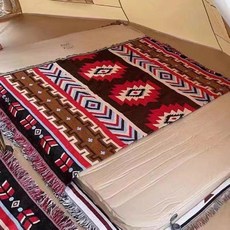 캠핑 매트 보헤미안 감성 담요 이불 러그, 킬림