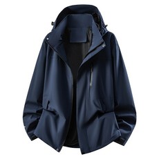 新款男女同款沖鋒衣 防風戶外登山夾克 春秋潮牌外套 可拆卸領