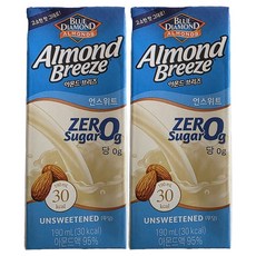 아몬드브리즈 언스위트, 190ml, 48개