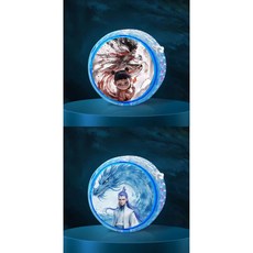 臺灣-出貨 【新款熱銷】新款哪吒敖丙悠悠球兒童入門初學者溜溜球自動迴旋女孩小學生 GDW5, 哪吒敖丙藍色組合裝, 1個