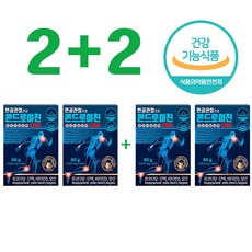 (유통기한 임박특가 2026.04.21까지)(건강기능식품) 연골관절건강 콘드로이친 뮤코다당단백1200, 4개, 1000mg