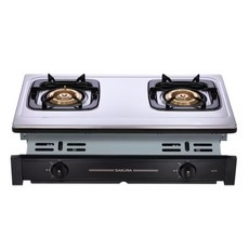 櫻花原廠 G6201S 二口節能安全嵌入爐 一級節能 10kW大火力 銅鋁合金爐頭