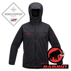 MAMMUT 長毛象 Ultimate VIII 女防風軟殼連帽外套 1011-02900 黑