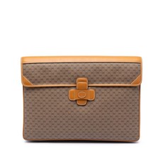 구찌 중고 20th 센추리 마이크로 GG 수프림 포트폴리오 케이스 비즈니스 백