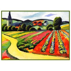 Orenco 원본 Tegernsee 바이에른의 풍경 표현주의 Orenco Originals Landscape in Tegernsee Bavaria Expressionist Arti