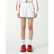 널디 NDY 우먼스 컬러 블락 트랙 쇼츠 화이트