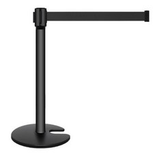 벨트 차단봉 바리케이트 가이드라인 중첩형 2m 5cm BK, 1개, 와인색