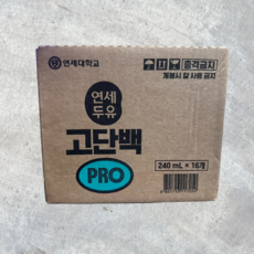 연세두유 고단백 Pro 플레인, 16개, 240ml