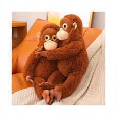 DUGNMARKT 루미나D 우탄이 오랑 원숭이 대형 봉제인형 76cm, 1개, 상세페이지 참조