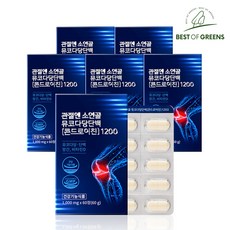 관절엔 소연골 콘드로이친 1200 뮤코다당단백, 60정, 6개