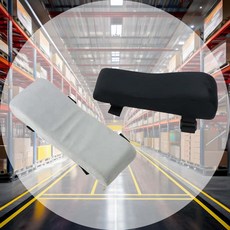 사무실 팔쿠션 팔꿈치보호 데스크테리어 벨벳커버 암레스트쿠션 사무용품 오염방지, 그레이