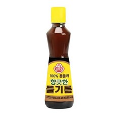 오뚜기 향긋한 들기름 320ml, 9개