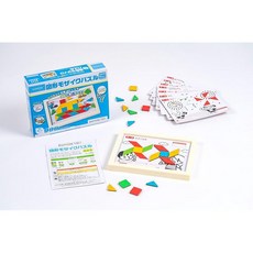 쿠몬 출판 KUMON PUBLISHING 도형 모자이크 퍼즐 교육 완구 장난감 4세 이상 KUMON, 1개, 1인용, 상세페이지 참조