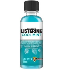 【LISTERINE 李施德霖】漱口水-冰涼薄荷(100ml)【兔雜tuzha】, 1個, 100ml