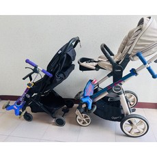 플라워허니B 유모차 마이크로 킥보드 거치대, 1개, 미니옐로우