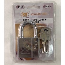 HengXin 掛鎖 合金鎖 非通開鎖 防剪鎖 大門鎖, 40mm A級, 1個