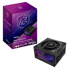 ASRock 華擎 Phantom Gaming全模組化電源供應器ATX, PG-1000G