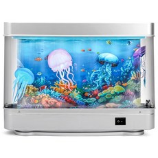 UB 산타 할로윈 물고기 수족관 조명 무드등 인테리어 5종, 해파리