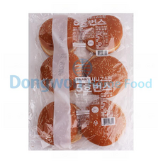 삼립 참깨 햄버거빵, 465g, 1개