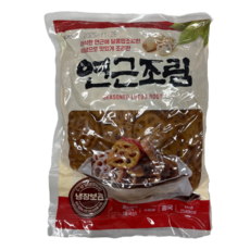 연근조림 1kg 항아리반찬 가정식 밑반찬, 1개