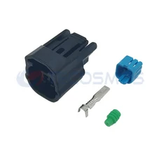 1/5/10 세트 1핀 여성형 자동차 방수 커넥터 노크 센서 혼 하네스 플러그 6189-0591 HD K, 01 1SET With Pin