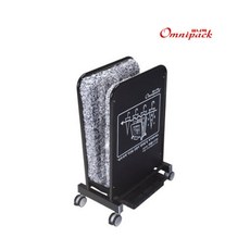 옴니팩 흡수력이 뛰어난 극세사 우산빗물제거기 소 OPDS-BK, 블랙, 100개