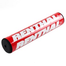 오토바이 라운드 쿠션 크로스바 폼 가슴 패드 프로 테이퍼 핸들바용 25cm, red