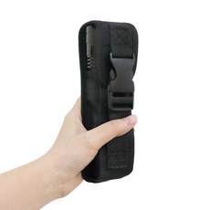 랜턴 파우치 손전등 후레쉬 보관용 벨크로 타입, 1개