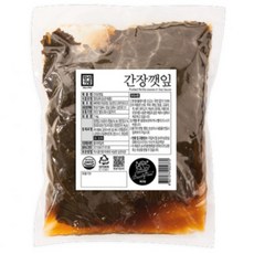 퀸즈마켓_한성기업 간장깻잎, 1kg, 2개