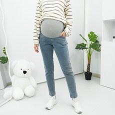 [파격할인] 예비엄마를 위한 데일리 임부복 피셔프라이스 임부복 청바지 파랑