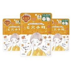 KOSE 클리어 턴 모공 코마치 페이스 마스크 금목서 향, 3개, 7개입